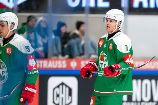 Erlend Lesund of Rögle looks dejected