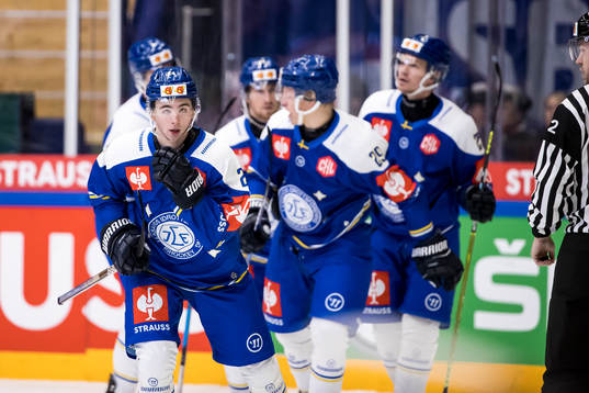Leksands Isak Rosén  celebrating