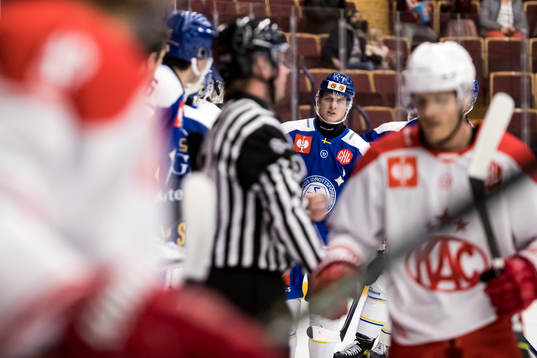 Leksands Martin Karlsson cheering