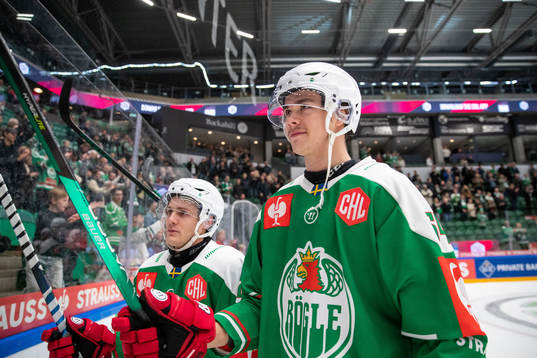 William Wallinder of Rögle celebrates
