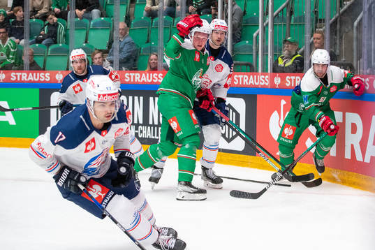 Lucas Ekeståhl-Jonsson and Ludvig Larsson of Rögle