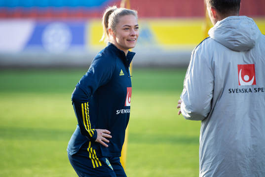 Fridolina Rolfö of the Swedish women's national football