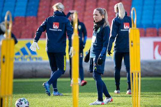 Elin Rubensson of the Swedish women's national football team