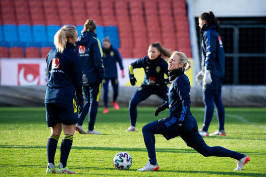 Mimmi Larsson of the Swedish women's national football team