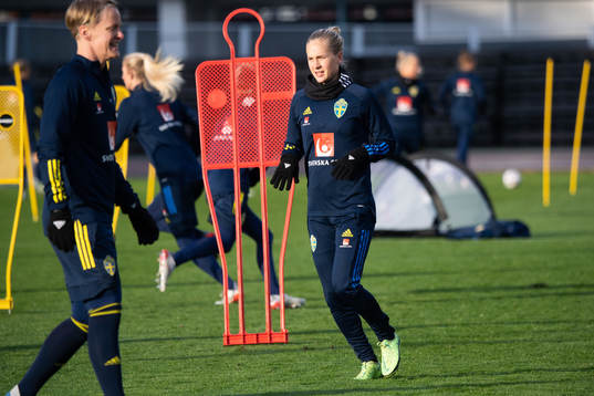 Filippa Curmark of the Swedish women's national football