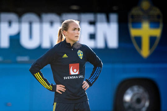 Magdalena Eriksson of the Swedish women's national football