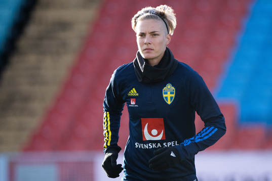 Lina Hurtig of the Swedish women's national football team