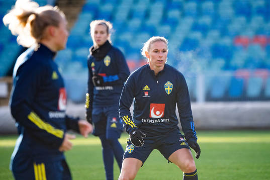 Jonna Andersson of the Swedish women's national football