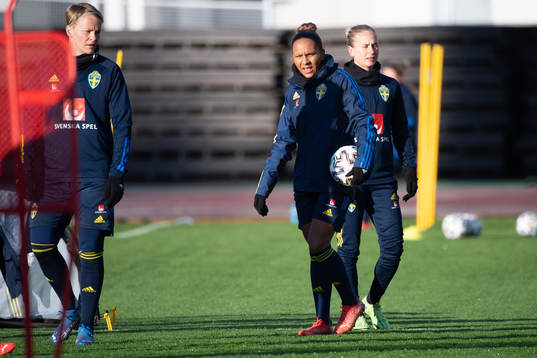 Madelen Janogy of the Swedish women's national football team