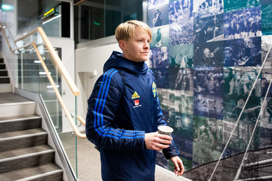 Nilla Fischer of the Swedish women's national football team