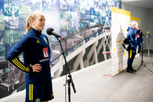Magdalena Eriksson of the Swedish women's national football