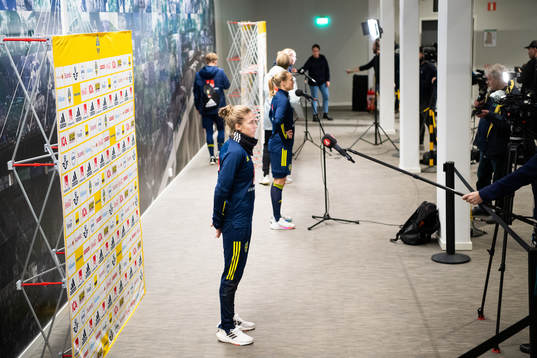 Filippa Angeldahl of the Swedish women's national football