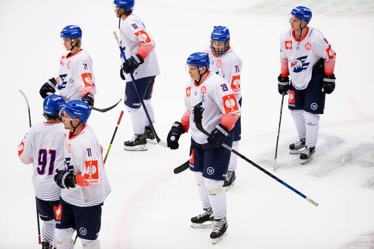 Players of Adler Mannheim looks dejected