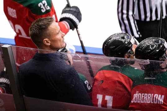 Head coach Roger Rönnberg of Frölunda