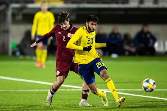 Lettland  vans Patrikejevs och Sveriges Montader Madjed