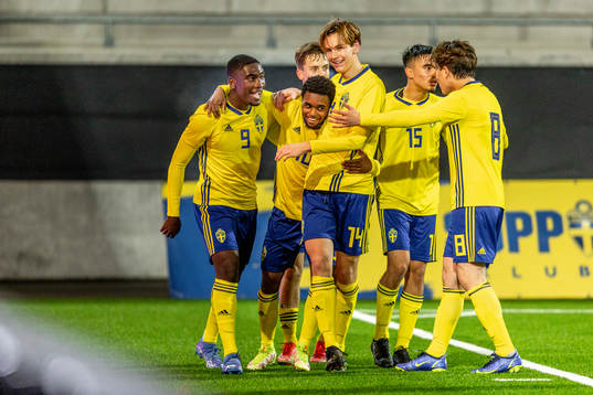 Sveriges Emmanuel Tannor, Jardell Kanga, Fredrik Nissen