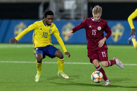 Sveriges Jardell Kanga mot  Lettlands Kristaps Grabovskis