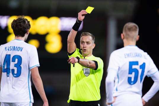 Referee Joonas Jaanovits