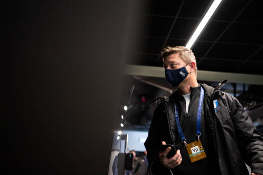 Jon Dahl Tomasson, head coach of Malmö FF arrive at the