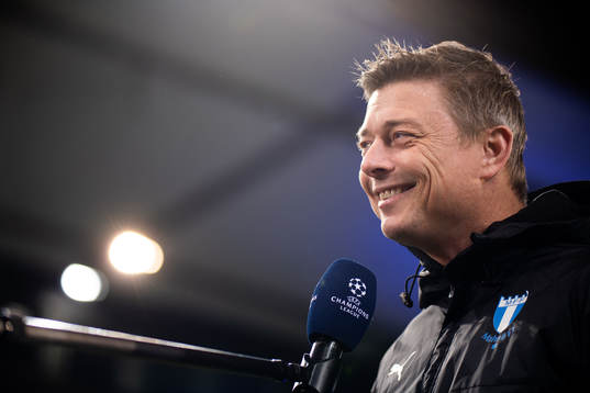 Jon Dahl Tomasson, head coach of Malmö FF