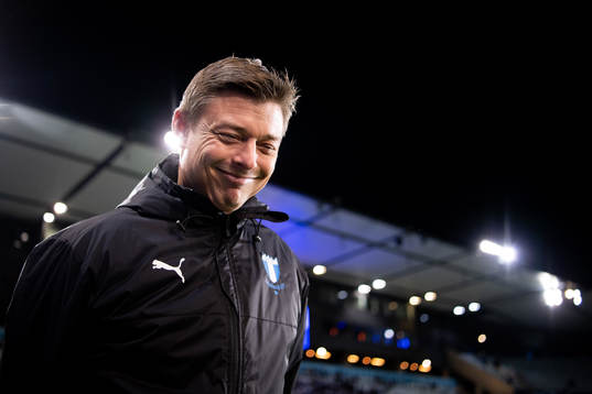 Jon Dahl Tomasson, head coach of Malmö FF