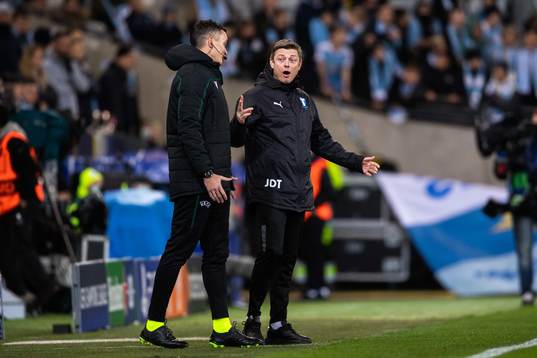 Jon Dahl Tomasson, head coach of Malmö FF