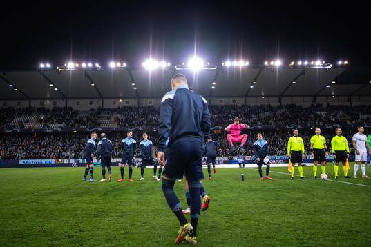 Goalkeeper Johan Dahlin of Malmö FF