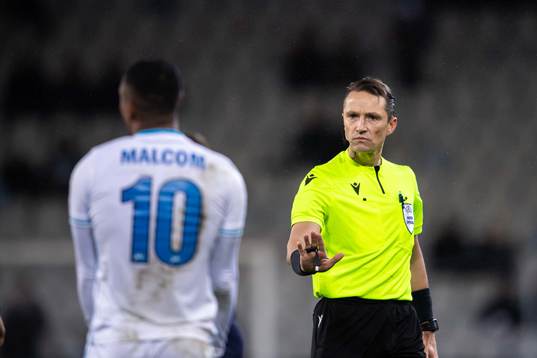 Referee Andris Treimanis