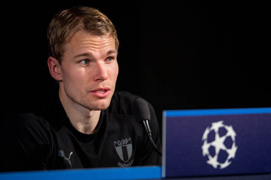 Oscar Lewicki of Malmö FF