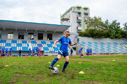 Tuva Hansen of the Norwegian women's national football team
