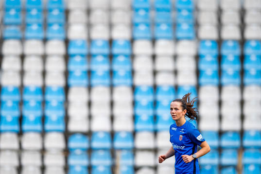 Tuva Hansen of the Norwegian women's national football team