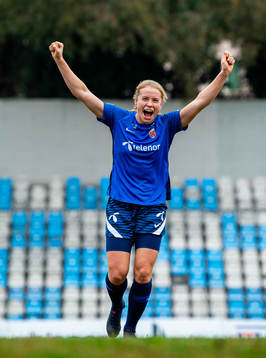 Julie Blakstad of the Norwegian women's national football
