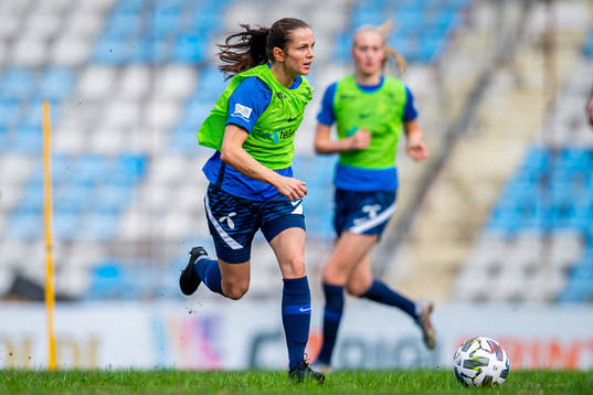 Tuva Hansen of the Norwegian women's national football team