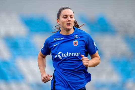 Vilde Bøe Risa of the Norwegian women's national football