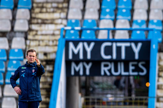 Roger Eskeland, goalkeeper coach of the Norwegian women's