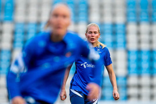 Guro Bergsvand of the Norwegian women's national football