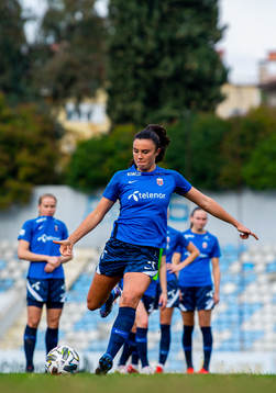 Ingrid Syrstad Engen of the Norwegian women's national