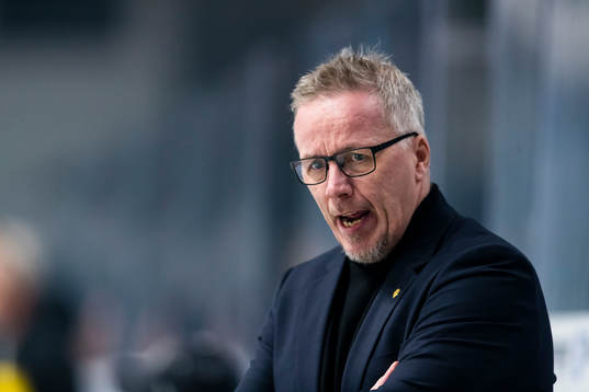 Björklövens tränare Hans Wallson