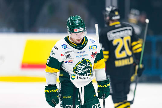 Björklövens Gerry Fitzgerald deppar