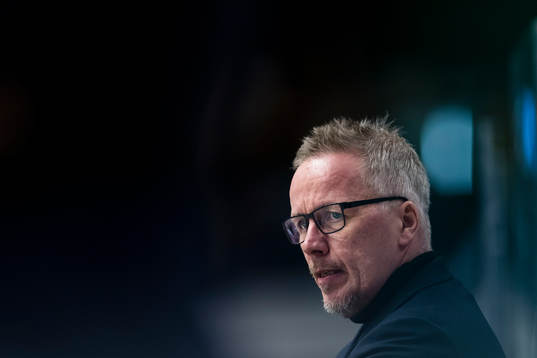 Björklövens tränare Hans Wallson