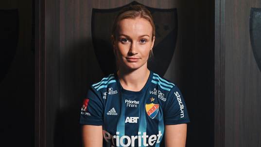 På denna handout-bild från Djurgården Fotboll