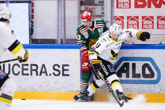 Moras Olle Strandell och Västerås Brett Supinski