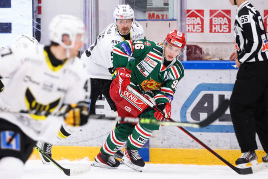 Moras Lukas Wernblom och Västerås August Tornberg
