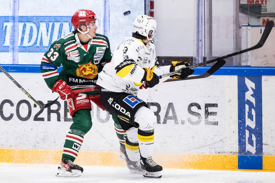 Moras Olle Strandell  och Västerås Mikael Hakkarainen