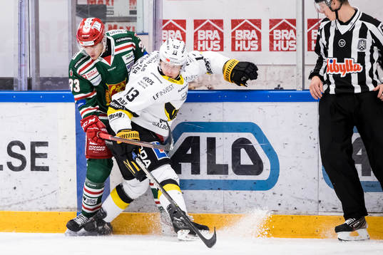 Moras Olle Strandell  och Västerås Mikael Hakkarainen