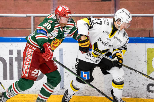 Moras Daniel Ljungren och Västerås Ludvig Jardeskog