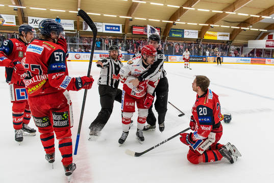 Troja/Ljungbys Arvid Degerstedt och Västerviks Marcus