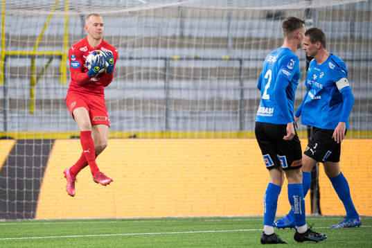 Halmstads målvakt Malte Påhlsson