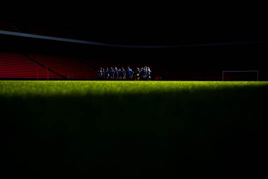 Bläddra bland fler bilder av Football, FIFA Women's World Cup Qualifier, Norway, training