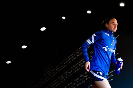 Vilde Hasund of the Norwegian women's national football team